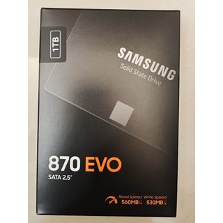 【全新現貨】Samsung 三星 870 EVO 1TB SSD 固態硬碟｜原廠公司貨｜2.5吋 SATA｜穩定首選