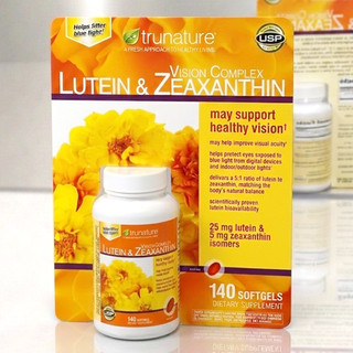 🐿️2027/12 trunature Lutein & Zeaxanthin葉黃素+玉米黃質膠囊 140顆