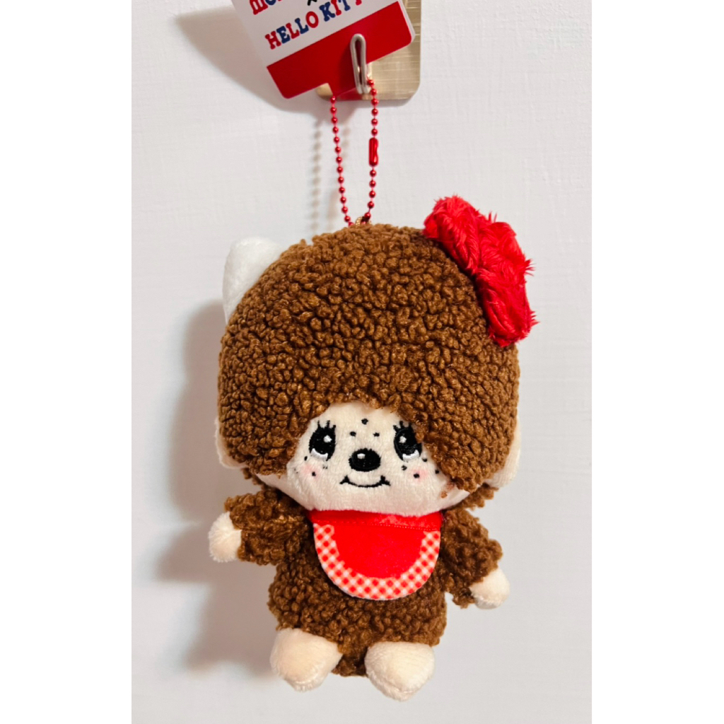 日本 Monchhichi &Sanrio 蒙奇奇&三麗鷗聯名吊飾