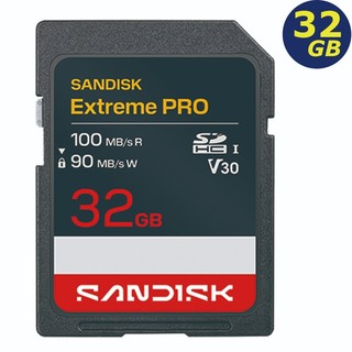 SanDisk 32G 32GB SD Extreme pro 100MB/s V30 SDSDXXO-032G 記憶卡