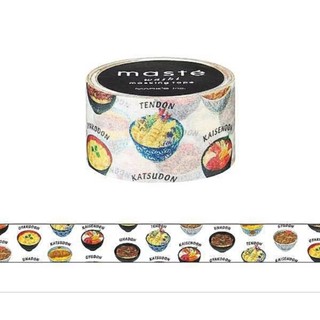 《MARK'S》 Masté Masking Tape 和紙膠帶 日式飯類1入