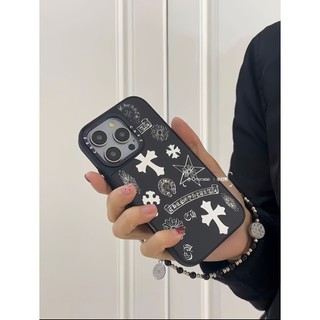 克羅心十字架 iPhone 17 Pro Max 手機殼 i16磁吸i15防摔i14鏡面i13潮牌i12保護殼