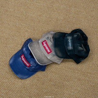 Supreme SS26 Week7 Overdyed Camp Cap 五分割帽 做舊 老帽 帽子 藍 黑 卡其