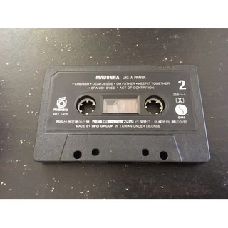 ．私人好貨．二手．54．錄音帶．早期 裸片【瑪丹娜 MADONNA LIKE A PRAYER】中古卡帶 音樂專輯 自售