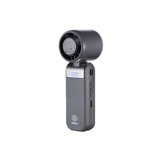 立嵐aibo MINI冰敷摺疊 頸掛手持風扇(FAN1152)-灰 墊腳石購物網