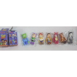 現貨 BE@RBRICK 迪士尼 玩具總動員 庫柏力克 100%盲盒 胡迪 三眼怪 巴斯光年 熊抱哥.翠絲. 紅心