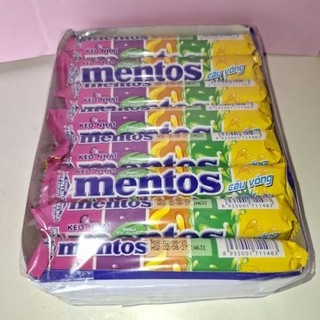 （柑仔店小舖）mentos綜合水果風味軟糖16入裝