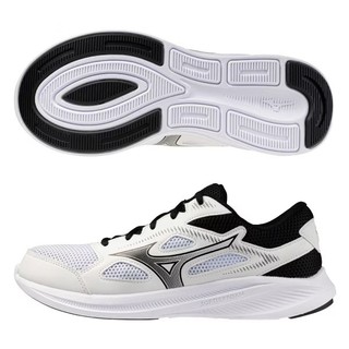 59*MIZUNO美津濃 男女鞋 慢跑鞋 耐磨 輕量 寬楦 3E 白 MAXIMIZER 27 K1GA250002