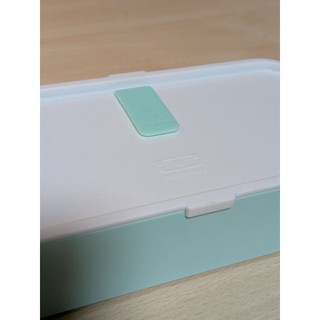 monbento 隨行盒 廚房必備 野餐盒 保鮮盒 可微波 便當盒 淺綠色 500ml 二手餐盒monbento