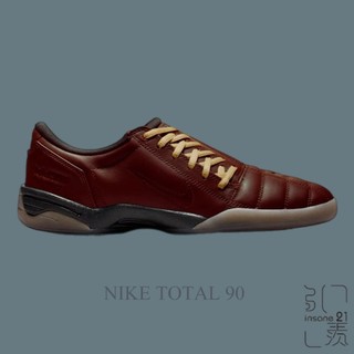 NIKE TOTAL 90 SE 巧克力棕 側鞋帶 足球風 女鞋 IM8053-237【Insane-21】