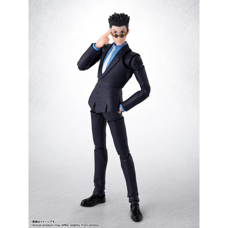 萬代 S.H.F SHF HUNTERxHUNTER 獵人 雷歐力 可動完成品 豬帽子模型玩具