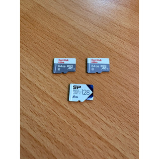 SanDisk 晟碟 Ultra microSD UHS-I 記憶卡 64GB SP 廣穎 記憶卡 128GB