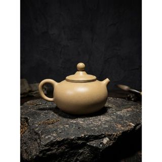 早期紫砂壺#61 - 原段西施壺（名家：何建開）（宜興/宜龍/天青/朱泥/段泥/紫泥/紅泥/茶壺/茶葉/茶倉茶具）