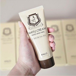 ANJO 濟州 馬油 護手霜 100g 乳霜 乳液 護手乳 手部保養 清爽 不黏膩 保濕【小三美日】DS030413
