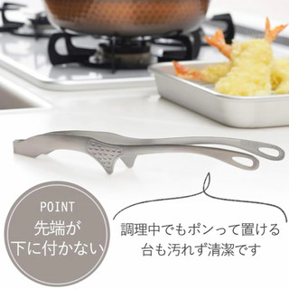 全新 日本製 SENBUDO 仙武堂 不鏽鋼 燕三條 燒肉夾 烤肉 油炸