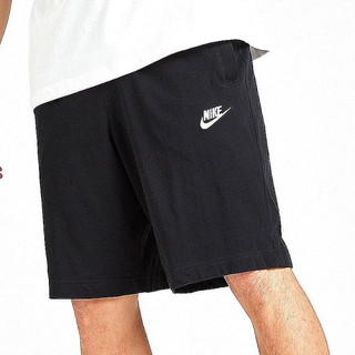 NIKE 男 AS M NSW CLUB SHORT JSY 短褲 運動 五分褲 穿搭 黑 BV2773010