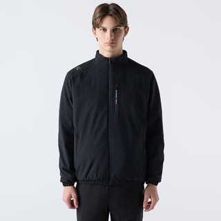DESCENTE 迪桑特 外套 男 運動立領外套 快排 黑 SQ311IJK91-BLK0