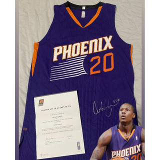 分享NFS NBA前太陽隊扣將-Archie Goodwin 阿奇 古德溫AU球員版簽名球衣 富邦勇士 附證書
