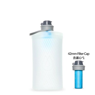 HydraPak 壓縮式過濾水壺 軟式水壺 水袋 含濾心乙個 Flux+Filter 1.5L GF425F 綠野山房