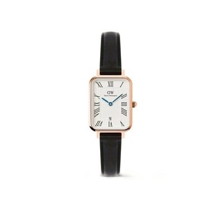 【DW Daniel Wellington】方形羅馬簡約女錶 DW00100862 20mm 現代鐘錶