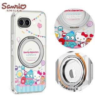 三麗鷗 Google Pixel 10a/Sony Xperia 1 VIII 精孔鏡頭保護360磁吸立架殼-樂園小憩