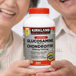 科克蘭 Glucosamine & Chondroitin葡萄糖胺軟骨素 280 錠(2030/01)