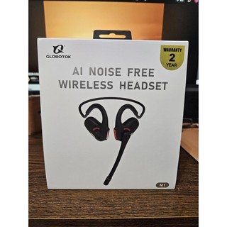 GLOBOTOK M1 AI NOISE FREE WIRELESS HEADSET