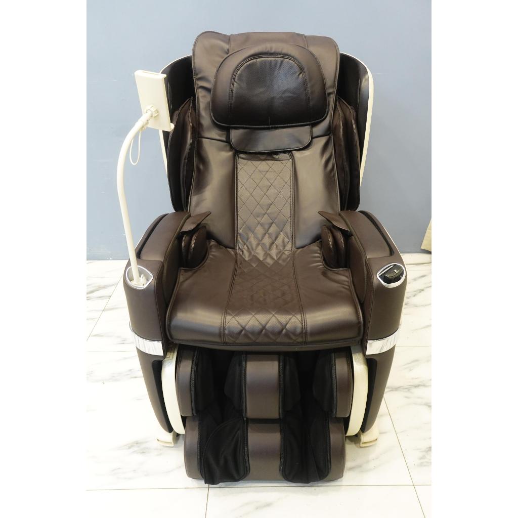 台北二手家電 推薦 ★【OSIM】按摩椅 白色咖啡色 單人沙發椅 按摩沙發 桃園 台北 新北 二手家具【避風港】