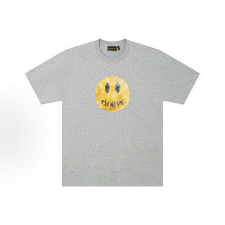 【SS26新品🔥】Drew house 雲絮笑臉圓領短袖T恤 / 男女同款 Cleanfit 美式街頭短T