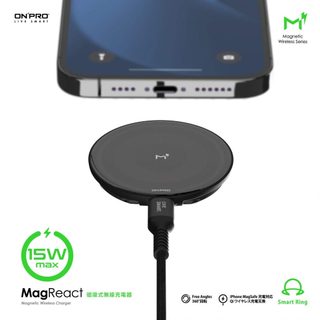 【Y&L】ONPRO MagReact 磁吸式無線充電器