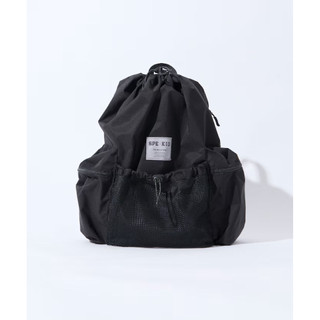 SPE x KIU DRAWSTRING BACKPACK日本潮流 少量 後背包 黑