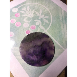舒俱來石 圓形裸石 頂輪水晶 SUGILITE