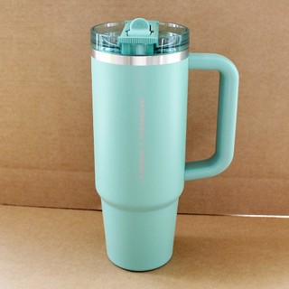 全新現貨原廠盒裝 Starbucks Stanley綠星巴克史丹利綠 30OZ TOGO 不鏽鋼冷水杯保溫杯把手吸管杯