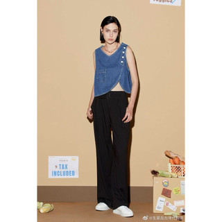 全新 現貨 SISJEANS 百貨專櫃品牌 高腰寬褲 西裝褲 顯瘦長褲 垂墜感寬管褲 韓版通勤 現貨快速出貨🚚 202