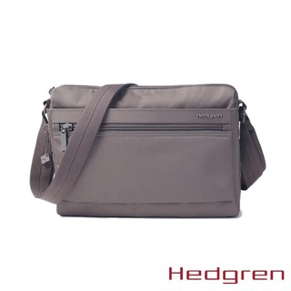 【Hedgren】 INNER CITY系列 HIC176M EYE M款式 RFID防盜 側背包 (灰棕)