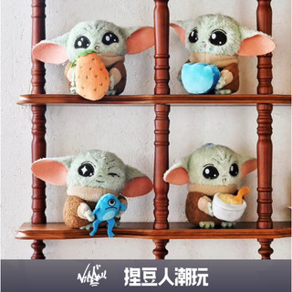 【台灣現貨】正品 52TOYS 古古飽飽星球大戰毛絨盲盒吊飾 公仔娃娃掛件禮物 星際大戰 尤達寶寶