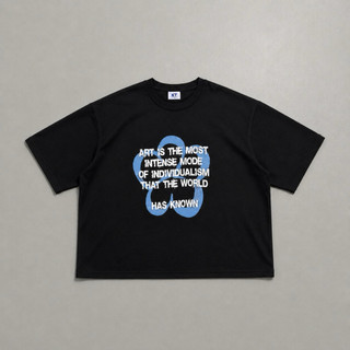 【APPAREL】Individualism Graphic Tee｜藝術宣言寬版短袖 Tee