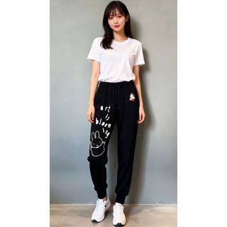 飄舞衣世界🌸2%×MIFFY 聯名款🌸米飛兔縮口舒適休閒長褲🎀