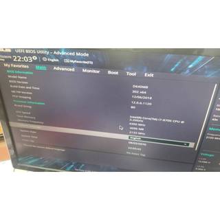 i7-8700 CPU intel Core i7-8700