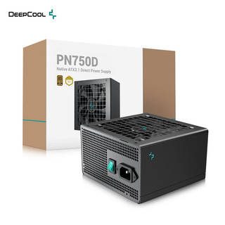 DeepCool 九州風神 PN750D/750W/80PLUS金牌/直出線/電源供應器