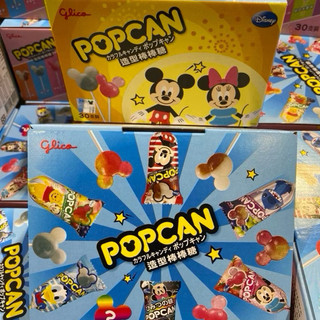 【買富選物】好市多Costco/格力高POPCAN造型棒棒糖9g*30支/6種口味/迪士尼/米奇造型/日本原裝
