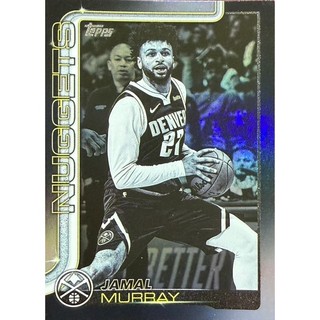 TOPPS FLAGSHIP JAMAL MURRAY 黑白亮面平行卡