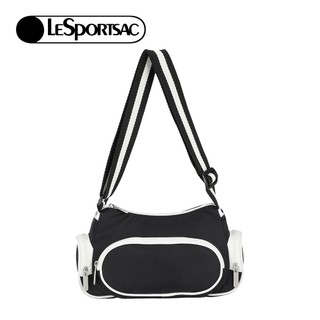 Lesportsac 3-Pocket Shoulder Bag 小型運動隨身包 肩背包 側背包 運動包(競技黑)