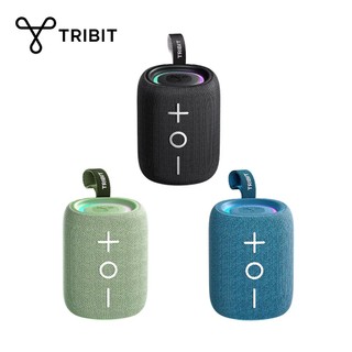 【Tribit 】StormBox Mini+ 可攜式藍芽喇叭 12W輸出 環繞音場 IPX7 雙機串聯 輕巧可愛