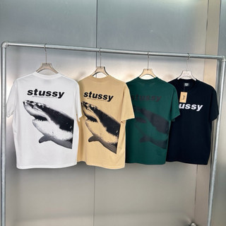 Stussy SHARK TEE PIGMENT DYED 鯊魚