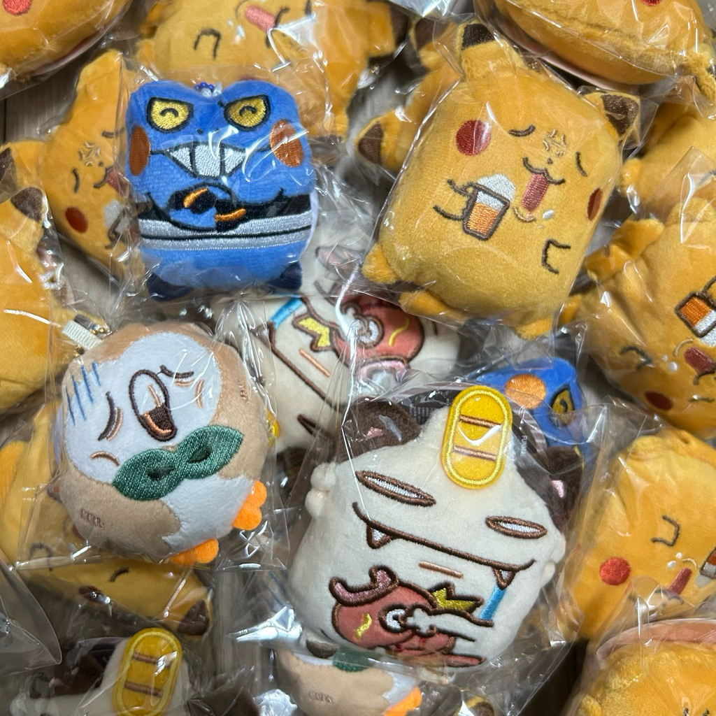 ㋡【神奇寶貝】皮卡丘 啤卡丘 喝酒皮卡丘 喵喵 木木梟 不良蛙 設計師 惡搞 同人 翻玩 吊飾 掛飾 娃娃 小娃娃