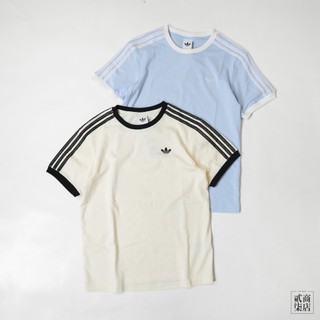 貳柒商店）ADIDAS 3S LOGO TEE 女款 三葉草 短袖 蕾絲邊 基本款 刺繡 KX1881 KX1882