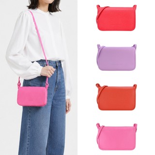 LONGCHAMP LE FOULONNÉ系列牛皮翻蓋夾式斜背包(多色)｜100%原廠真品｜JS Maxx官方旗艦館