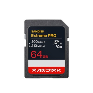SanDisk Extreme Pro SDXC UHS-II V60 64GB 300MB/s 增你強公司貨