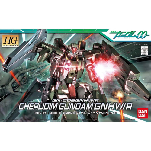 ［柴積店］萬代 HG OO 00系列 1/144 鋼彈00 48 智天使鋼彈 最終決戰式樣 組裝模型 BANDAI